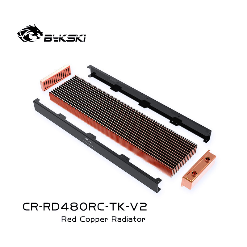 Bykski 480mm Radiator D40 V2 Full Copper