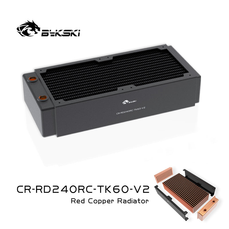 Bykski 240mm Radiator D60 V2 Full Copper