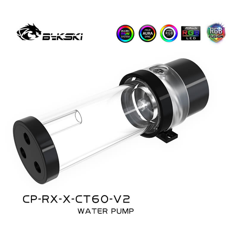 Bykski RX expansion tank with pump PWM