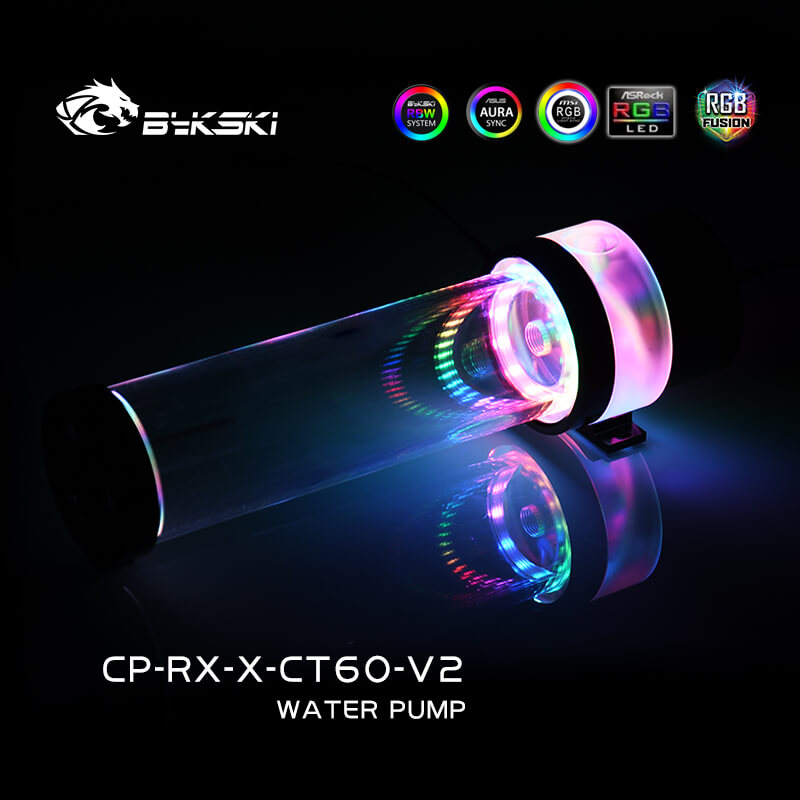 Bykski RX expansion tank with pump PWM