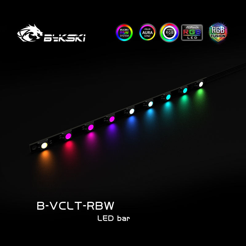 5v Water Block RBW LED Strip - 150mm (B-VCLT-150X9RBW)