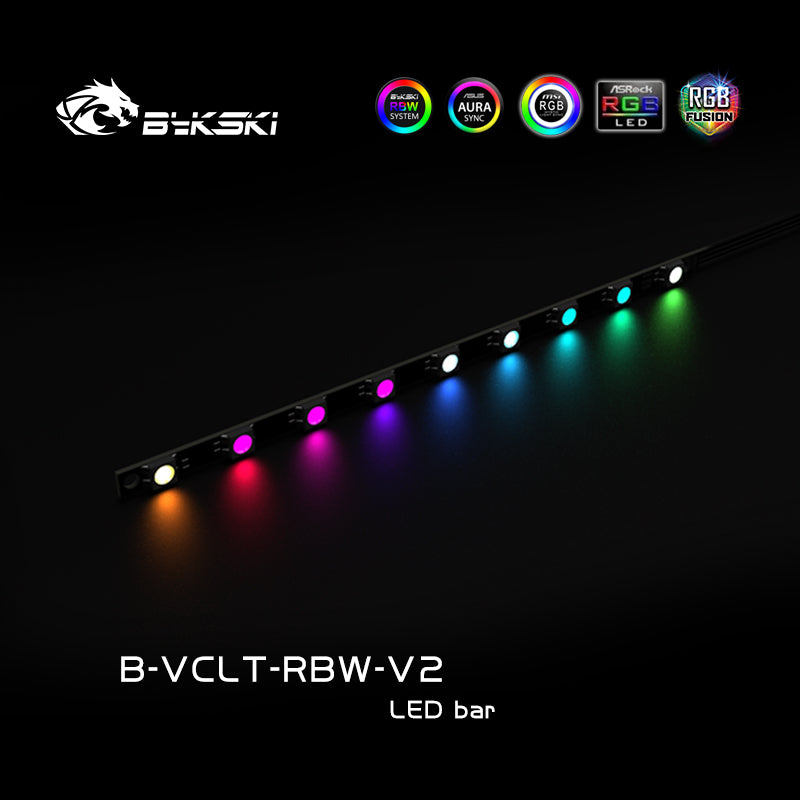 5v Water Block RBW LED Strip - 200mm V3 (B-VCLT-200X12RBW-V3