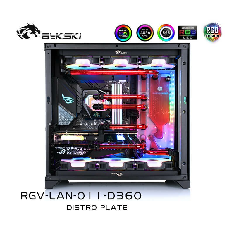 Bykski - Lian Li Dynamic O11 Distro Plate RGV-LAN-O11-D360, 149,99